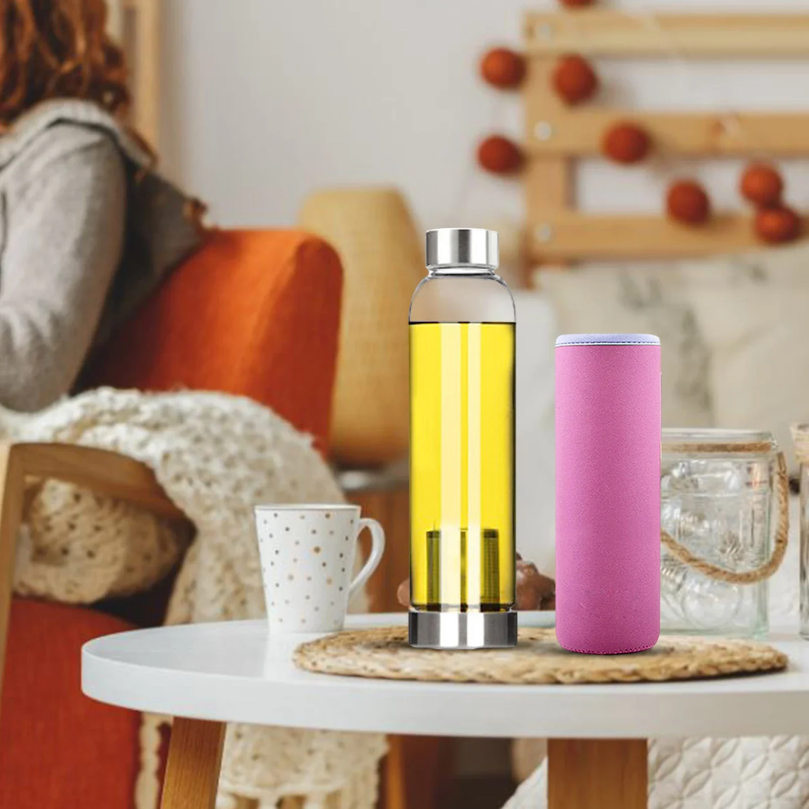 Glas-Sport-Wasserflasche mit T – Outdoor Sport Glass Water Bottle Bewertung und Preis